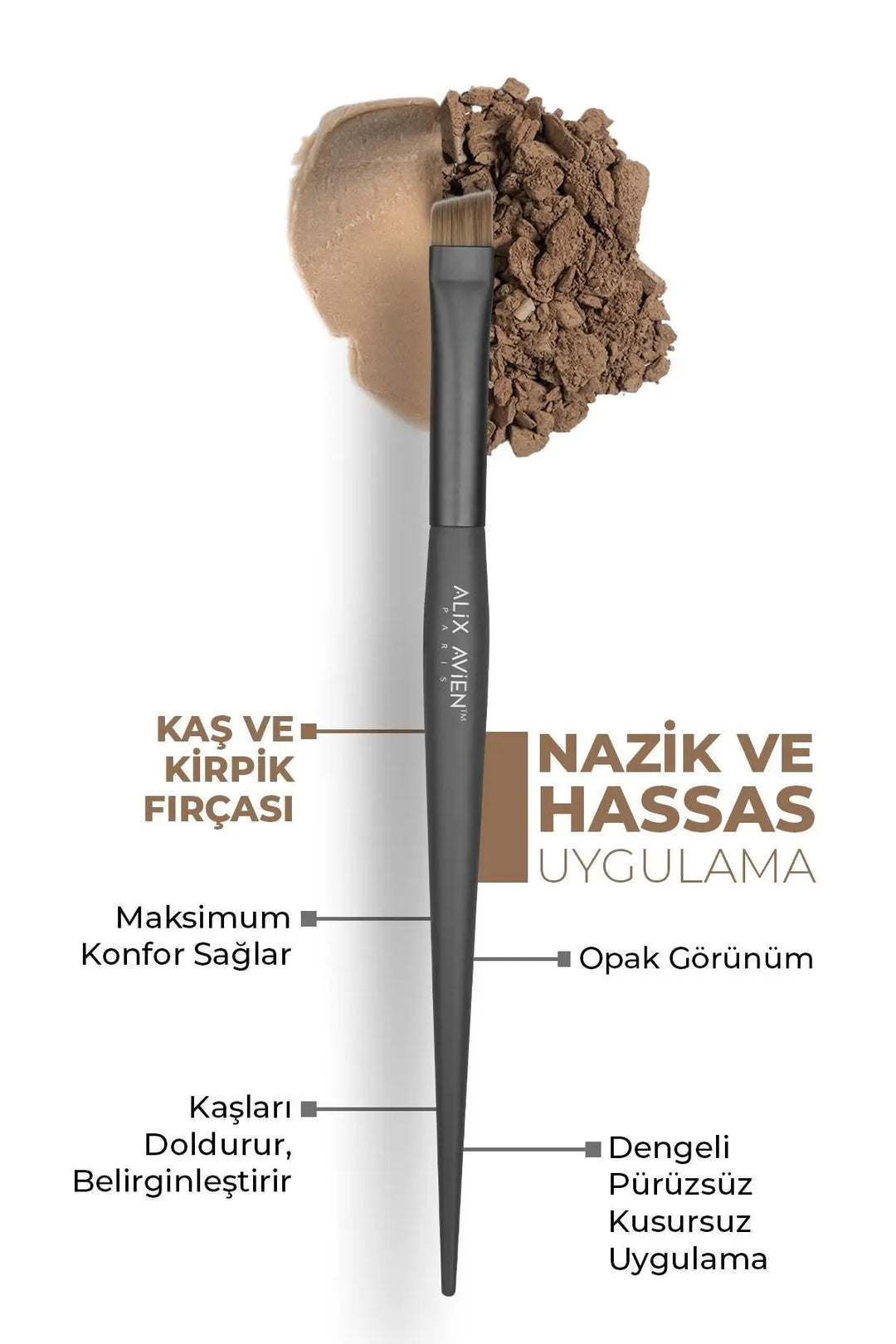 Kaş Ve Göz Fırçası - Eyebrow Brush