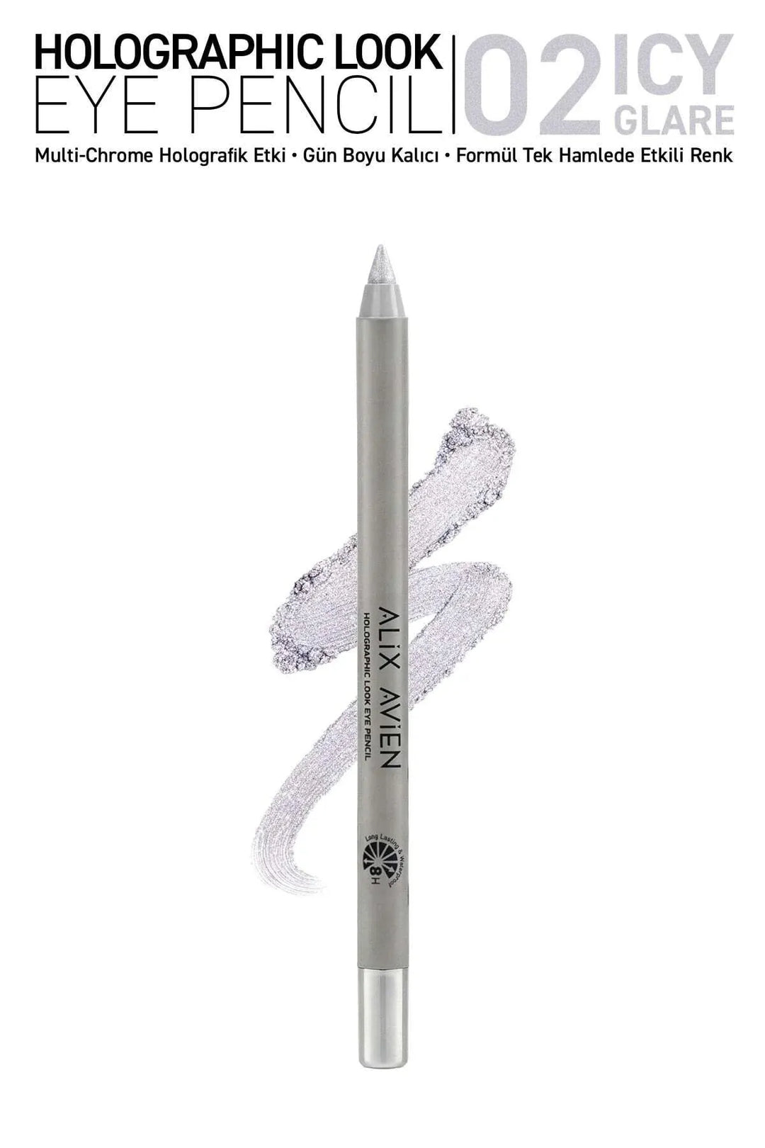 Suya Dayanıklı Kalıcı Holografik Işıltılı Göz Kalemi - Holographic Eye Pencil