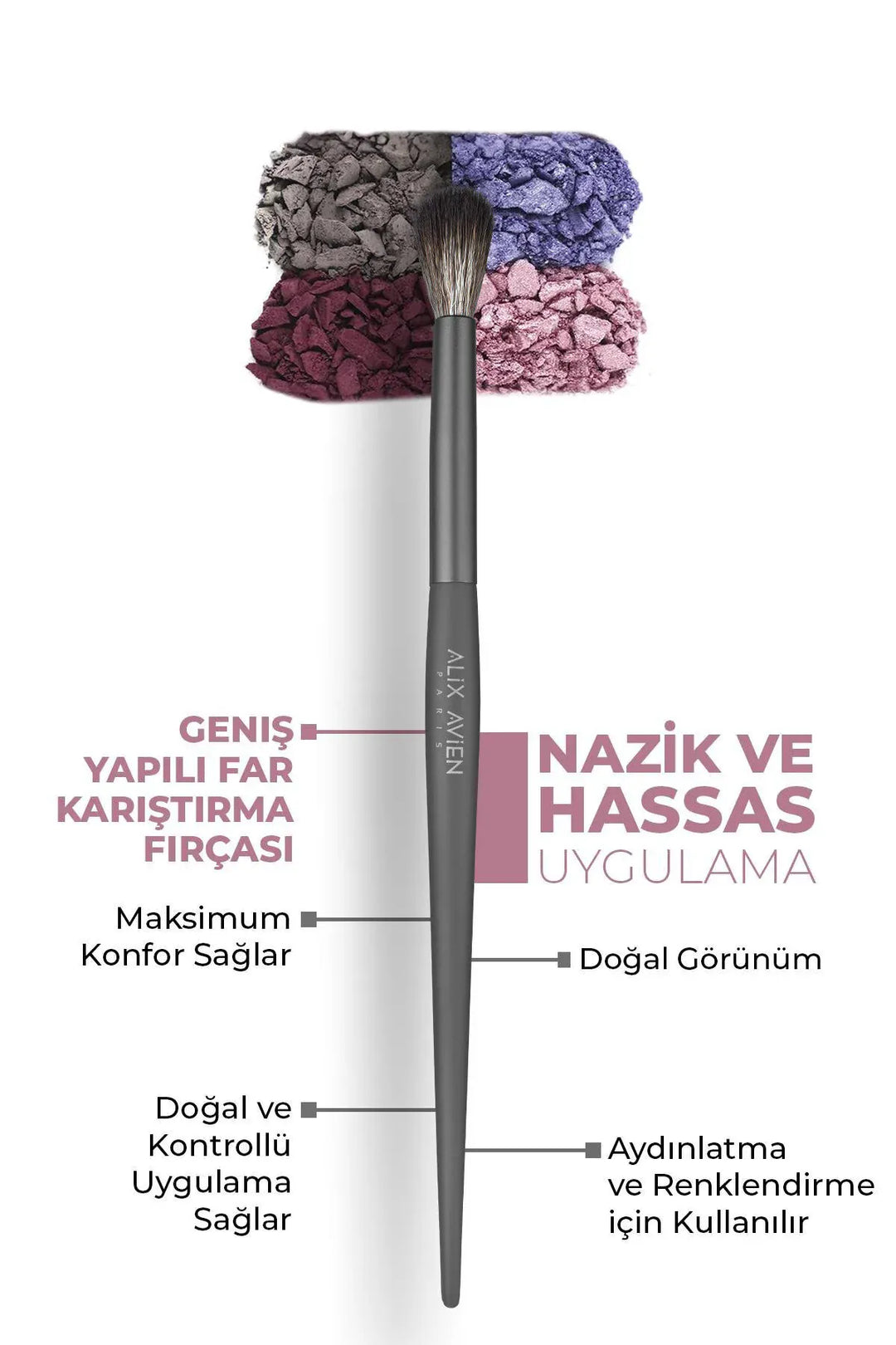 Büyük Far Karıştırma Fırçası - Dome Brush XL