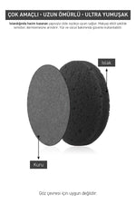 Çok Amaçlı Ultra Yumuşak 10'Lu Makyaj Süngeri - One Shot Cleaning Makeup Sponge 10 PCS