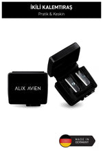 Keskin Bıçaklı İkili Kalemtıraş - Dual Cosmetic Pencil Sharpener