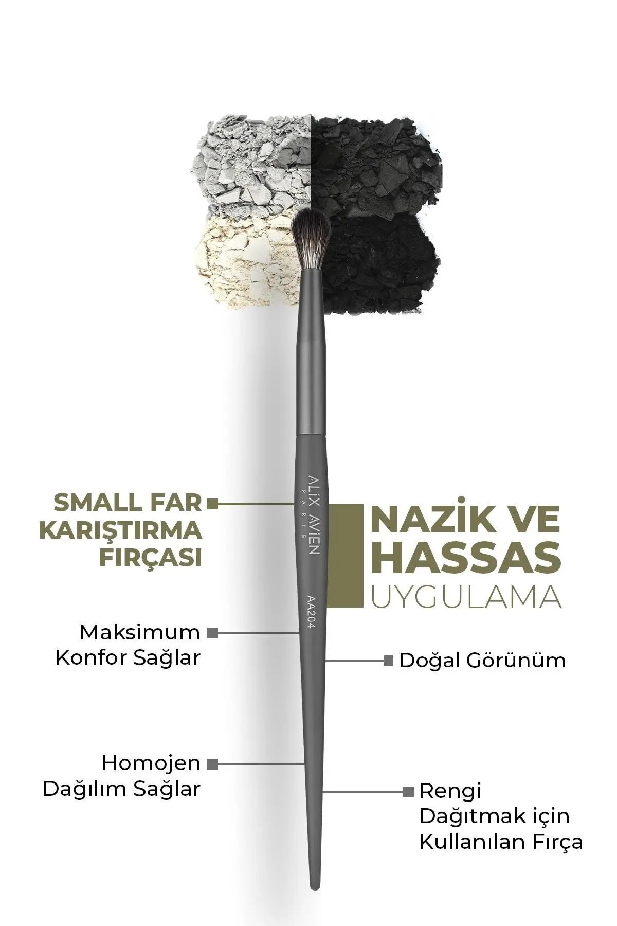 Küçük Karıştırma Fırçası - Small Blending Brush AA204