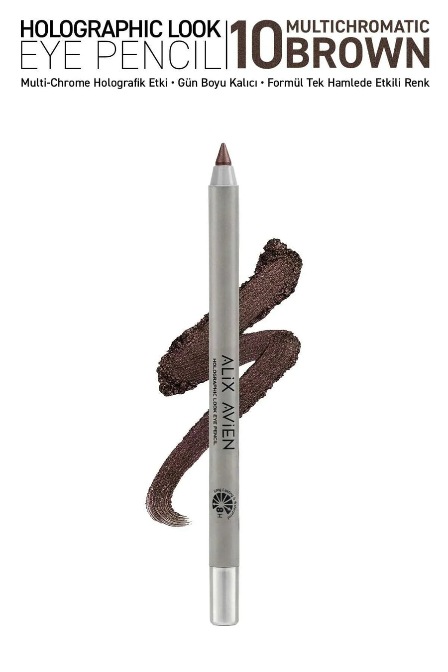 Suya Dayanıklı Kalıcı Holografik Işıltılı Göz Kalemi - Holographic Eye Pencil