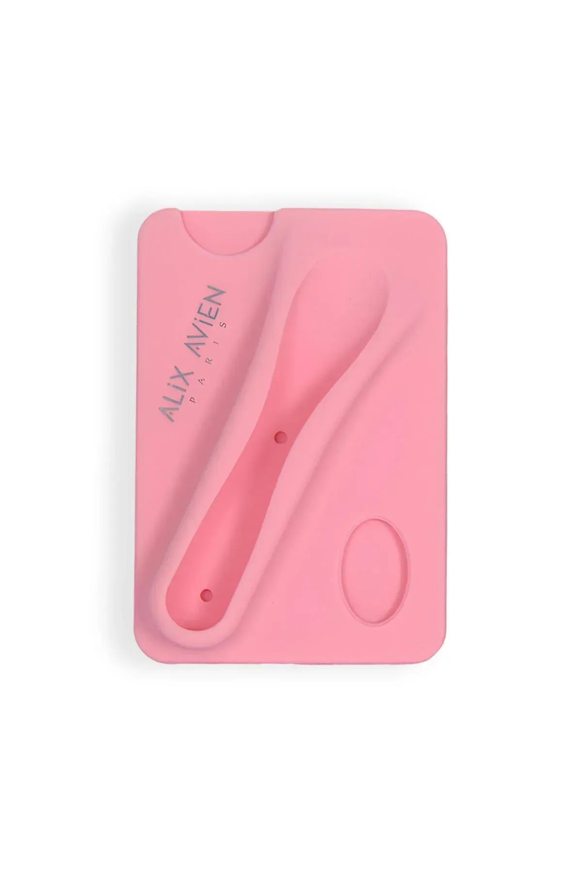 Dudak Parlatıcısı ve Ruj Bölmeli Telefon Kılıfı Seti - Silky Care Lipgloss + Silicon Case