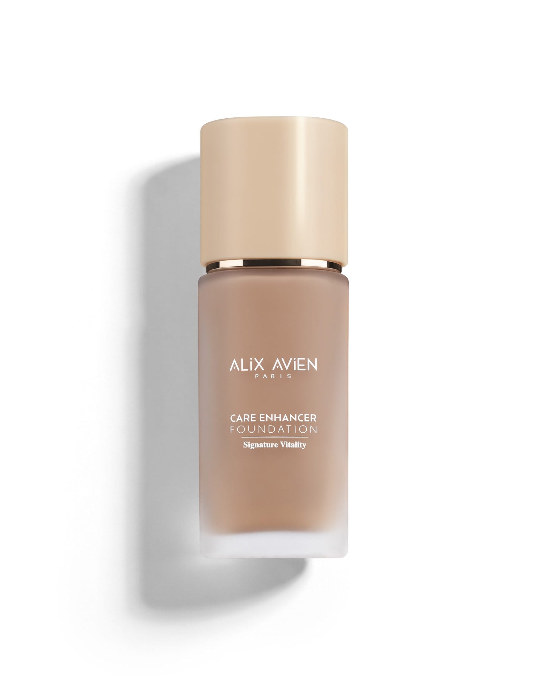 Care Enhancer Foundation - Yaşlanma Karşıtı Işıltılı Fondöten | Alix Avien