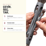 Multifunctional Makeup Brush - Çok Amaçlı 10'lu Makyaj Fırçası | Alix Avien 