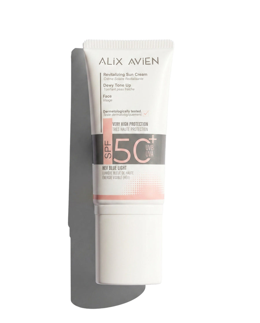 Revitalizing Sun Cream Dewy Tone Up - Aydınlık Görünüm SPF50+ Güneş Kremi | Alix Avien 