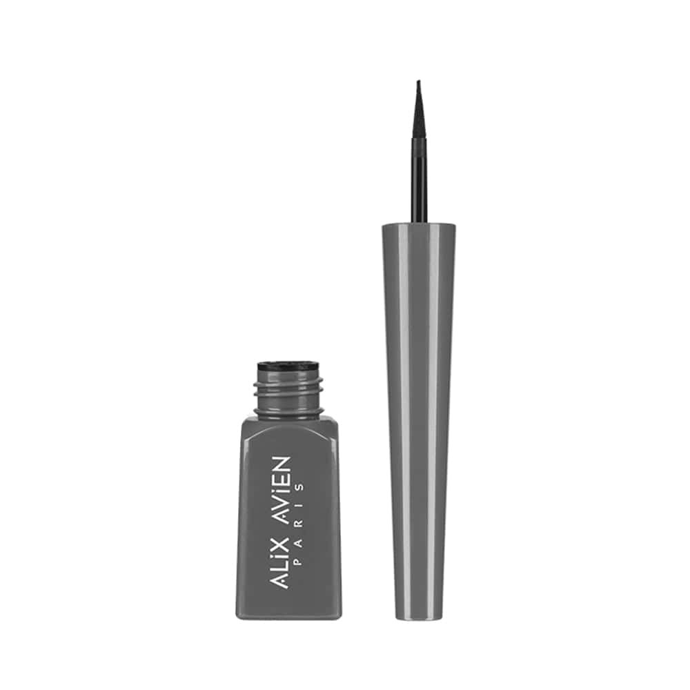 Black Matte Dipliner - Uzun Süre Kalıcı Mat Likit Eyeliner | Alix Avien