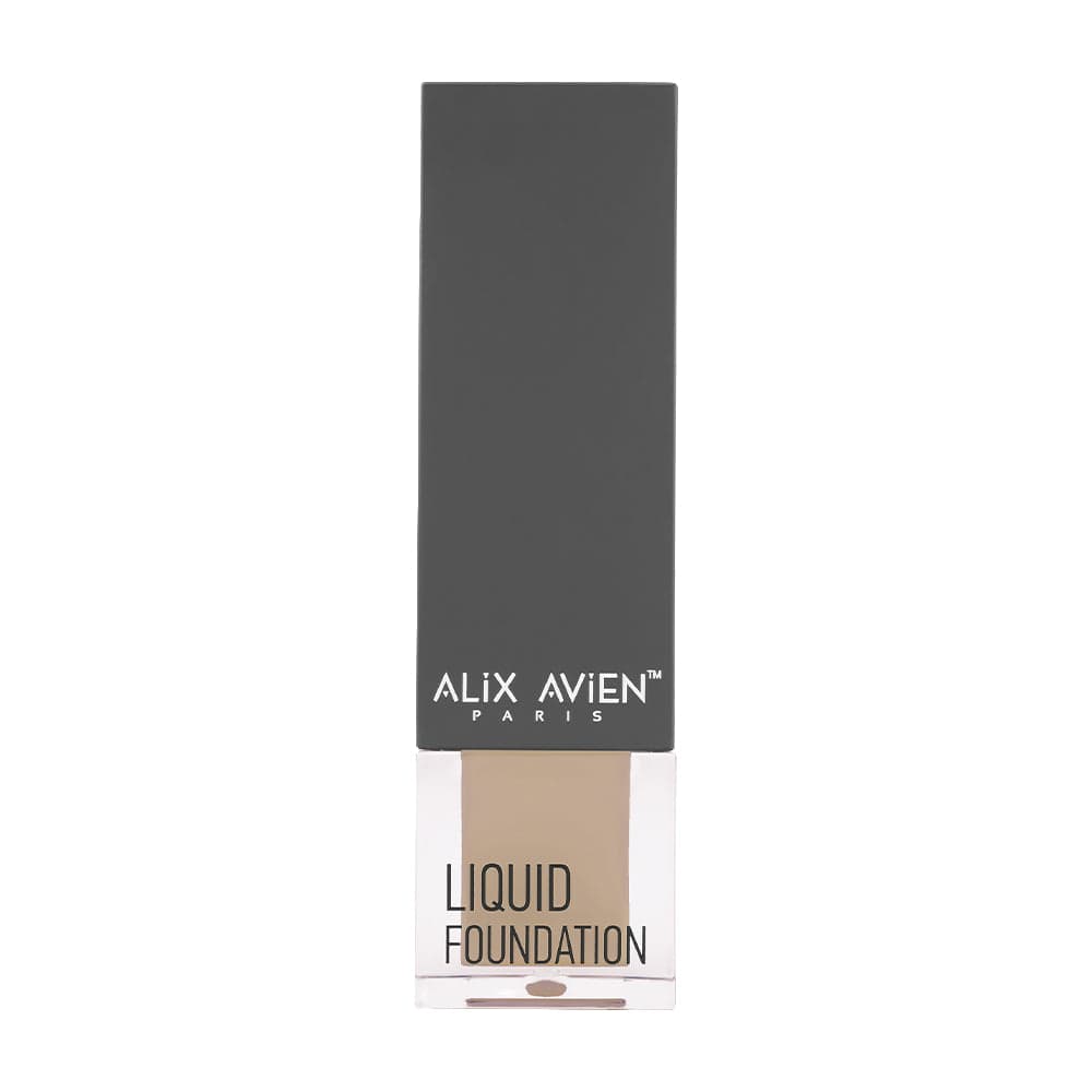 Liquid Foundation - Nemlendirici Doğal Işıltılı Likit Fondöten | Alix Avien