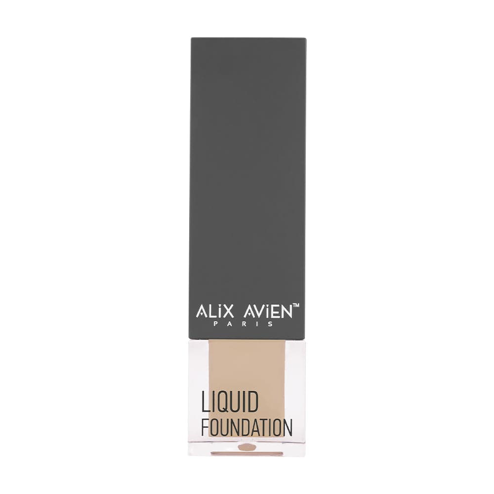 Liquid Foundation - Nemlendirici Doğal Işıltılı Likit Fondöten | Alix Avien