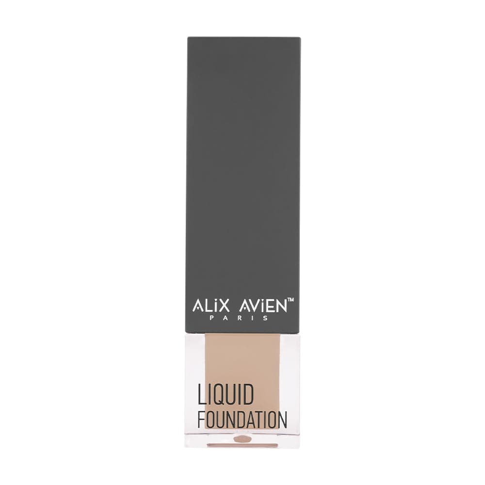 Liquid Foundation - Nemlendirici Doğal Işıltılı Likit Fondöten | Alix Avien