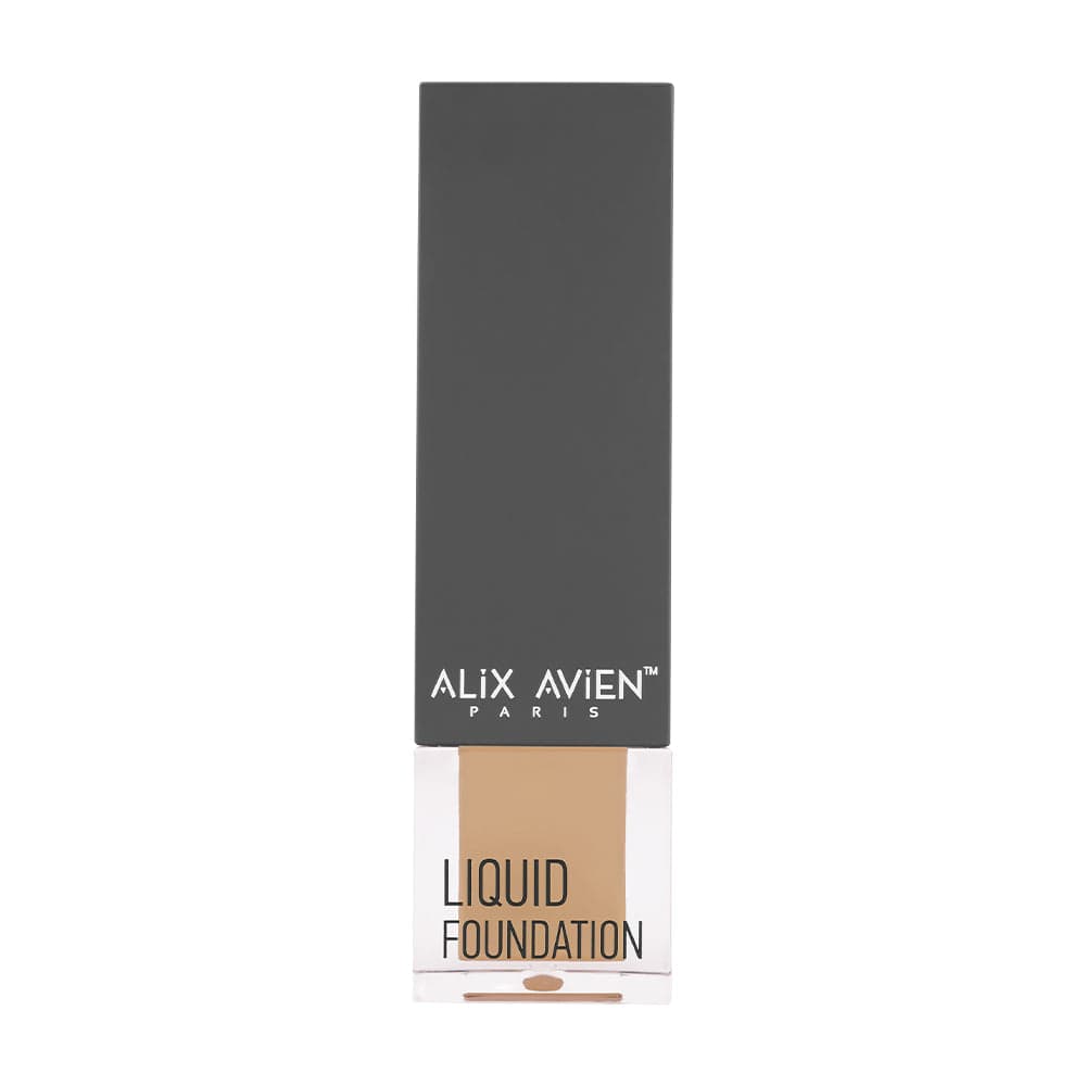 Liquid Foundation - Nemlendirici Doğal Işıltılı Likit Fondöten | Alix Avien