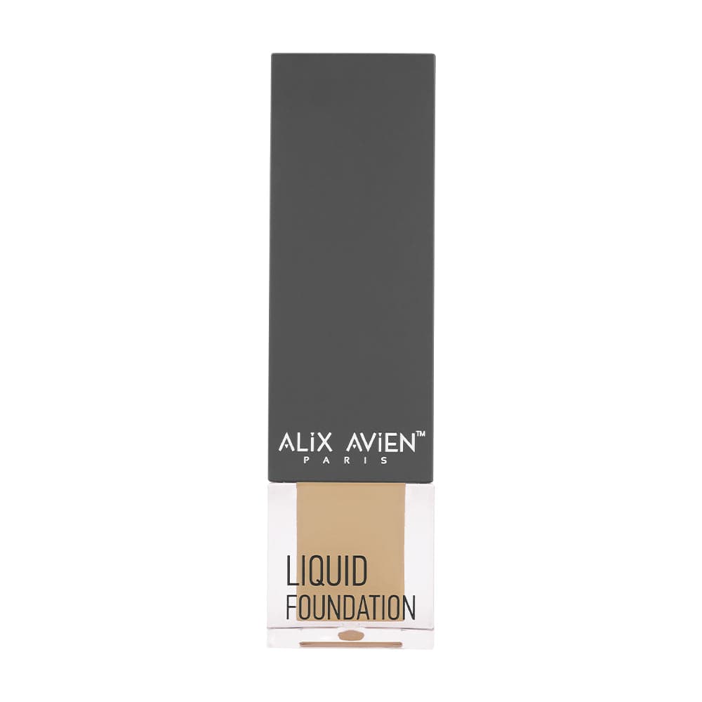 Liquid Foundation - Nemlendirici Doğal Işıltılı Likit Fondöten | Alix Avien