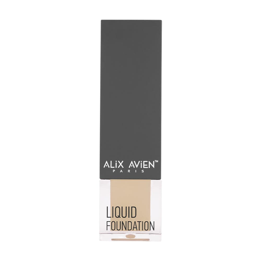 Liquid Foundation - Nemlendirici Doğal Işıltılı Likit Fondöten | Alix Avien