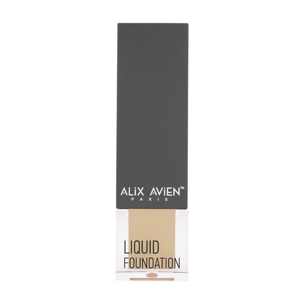 Liquid Foundation - Nemlendirici Doğal Işıltılı Likit Fondöten | Alix Avien