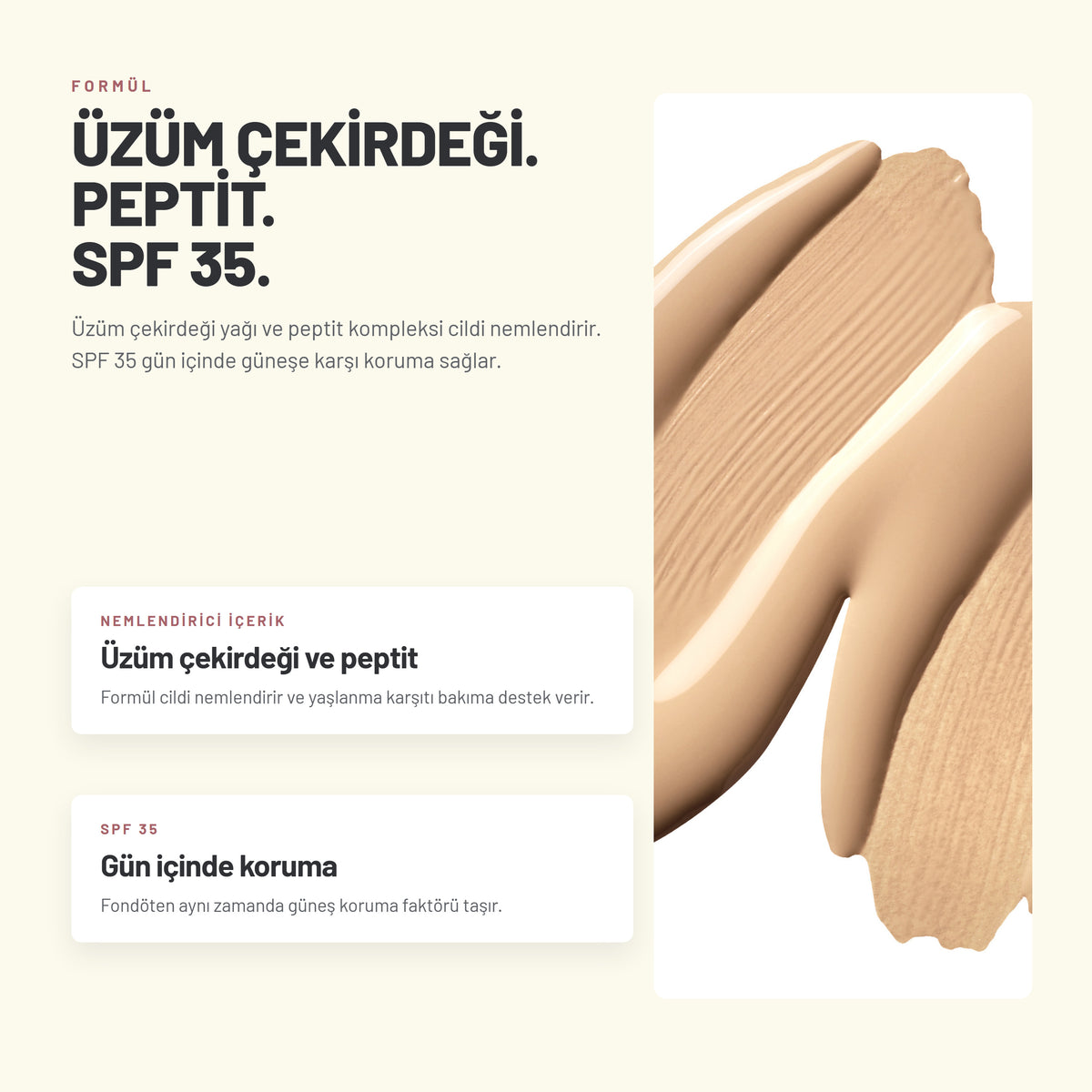 Liquid Foundation likit fondöten formül ve doku özellikleri