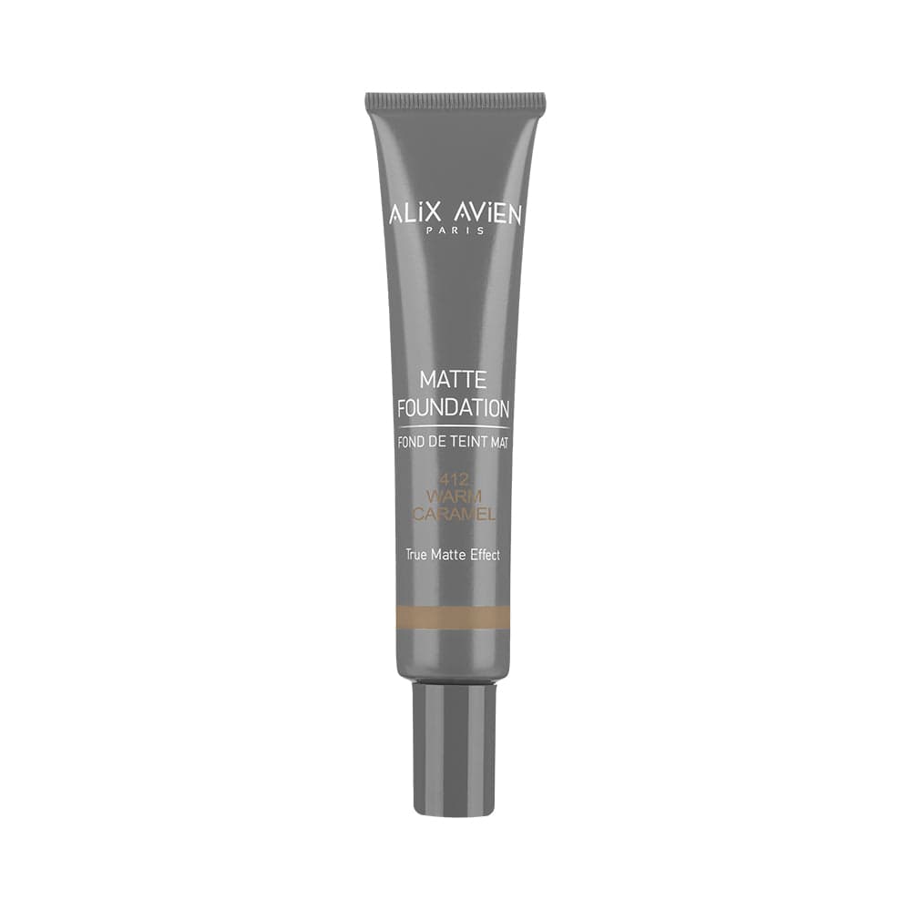 Matte Foundation - Doğal Bitişli Mat Fondöten | Alix Avien