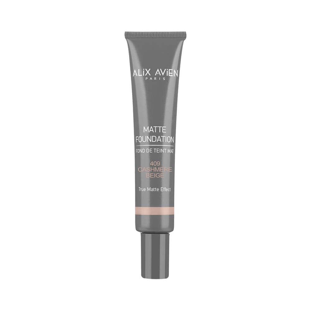 Matte Foundation - Doğal Bitişli Mat Fondöten | Alix Avien