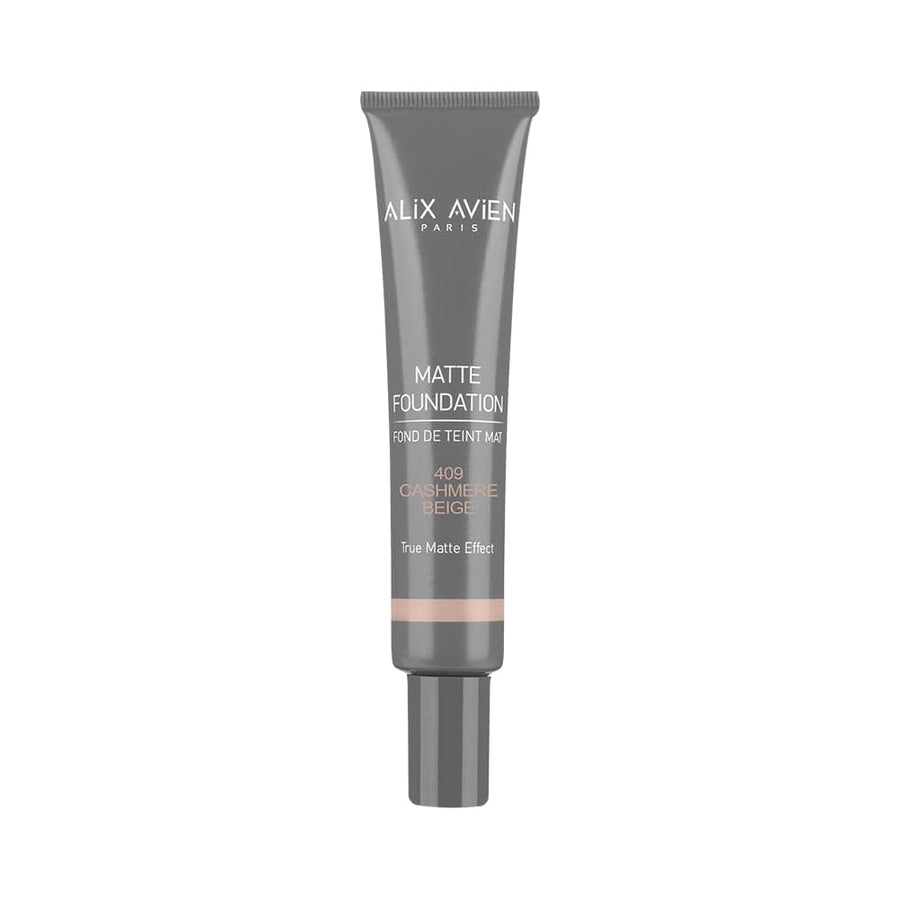 Matte Foundation - Doğal Bitişli Mat Fondöten | Alix Avien
