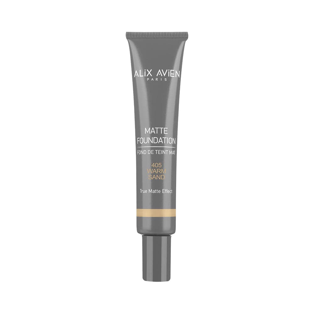 Matte Foundation - Doğal Bitişli Mat Fondöten | Alix Avien