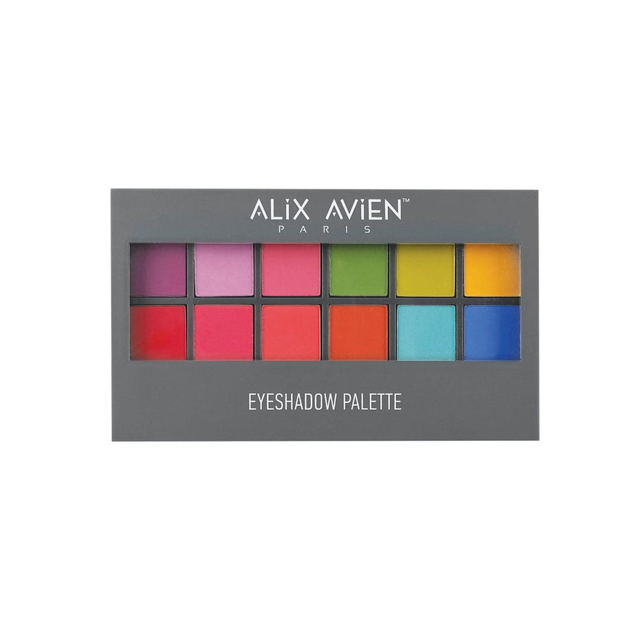 Eyeshadow Palette - On İkili Renkli Göz Farı Paleti | Alix Avien