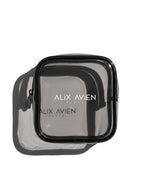 Mini Makyaj Çantası Gri - Şık ve Kompakt | Alix Avien