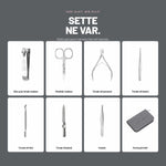 Mini Travel Manicure Set manikür seti özellikleri