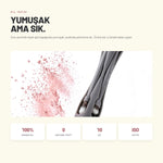 10 in 1 Multifunctional Makeup Brush 10'u 1 arada makyaj fırçası malzeme ve kalite detayı