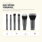 Travel Brush Set makyaj fırça seti malzeme ve kalite detayı