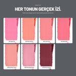 Beyond Care Sheer Lipstick ruj renklerinin gerçek swatch görünümü