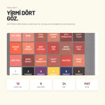 Master Art Lip Palette ruj formül ve üretim bilgileri