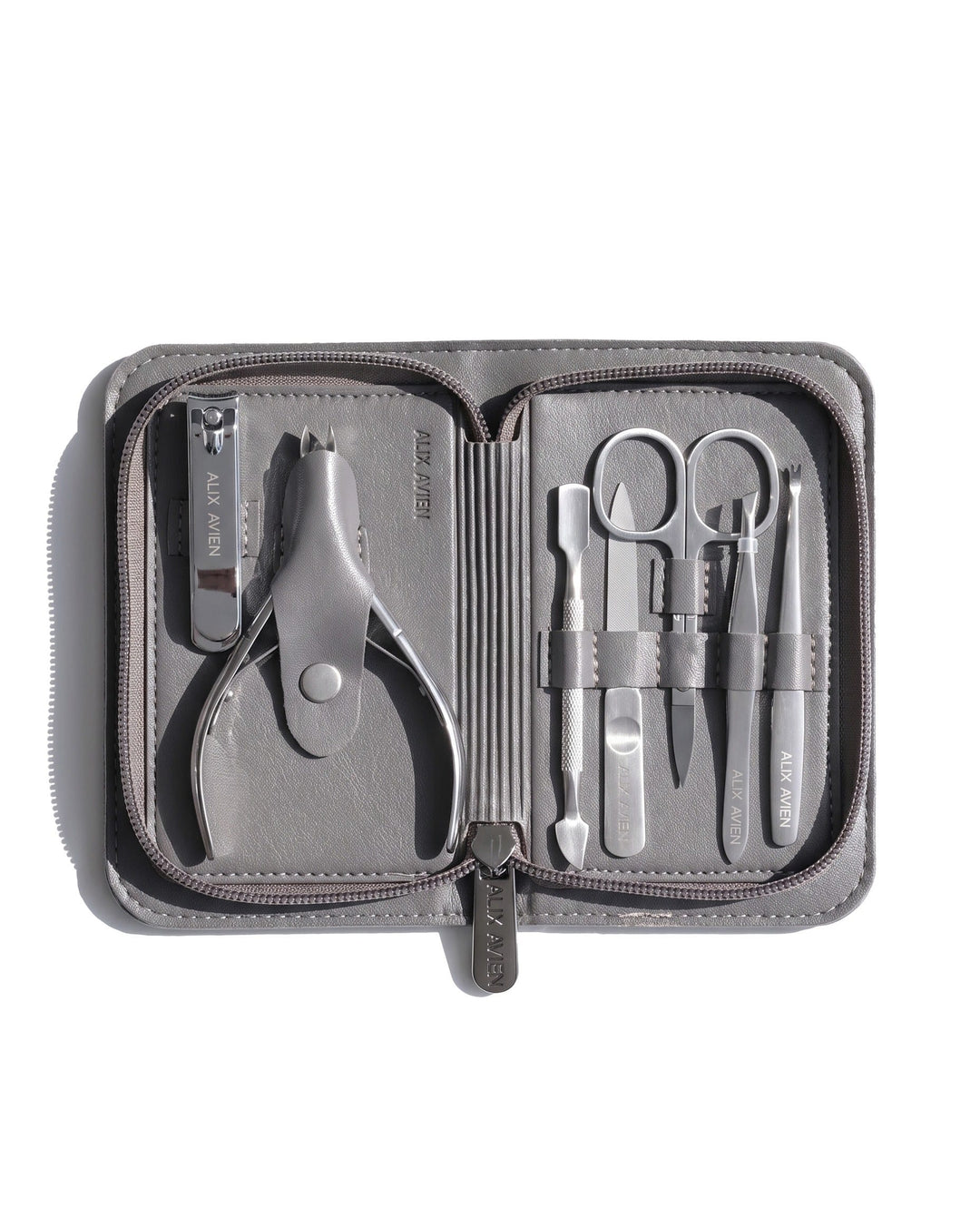 Mini Travel Manicure Set - Küçük Seyahat Boy Çantalı 7'li Manikür Seti | Alix Avien 