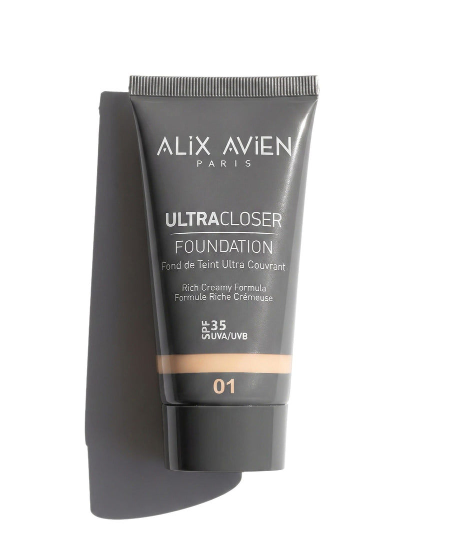 Ultracloser Foundation - Ultra Kapatıcı Fondöten | Alix Avien