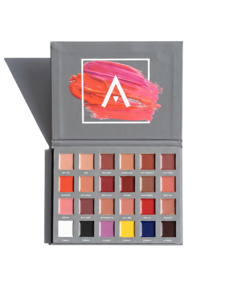 Master Art Lip Palette - Yoğun Kremsi Ruj Paleti | Alix Avien