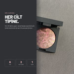 Alix Avien Baked Blush kullanım sonrası görünüm - Her cilt tipine uygun.