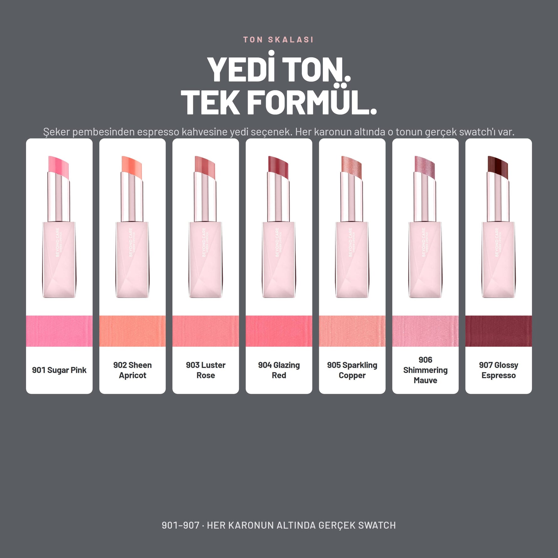 Nemlendirici ve Besleyici Etkili Parlak Ruj | Beyond Care