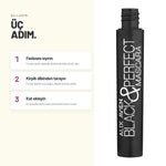 Alix Avien Black & Perfect Mascara nasıl uygulanır - 3 adımda anlatım