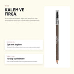 Brow Expert Powdery Liner - Fırçalı Pudra Dokulu Kaş Kalemi | Alix Avien