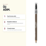 Brow Expert Powdery Liner - Fırçalı Pudra Dokulu Kaş Kalemi | Alix Avien