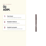 Alix Avien Brow Liner 153 Chocolate Brown nasıl uygulanır - 3 adımda anlatım