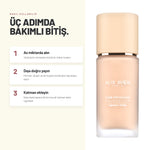Care Enhancer Foundation - Yaşlanma Karşıtı Işıltılı Fondöten | Alix Avien