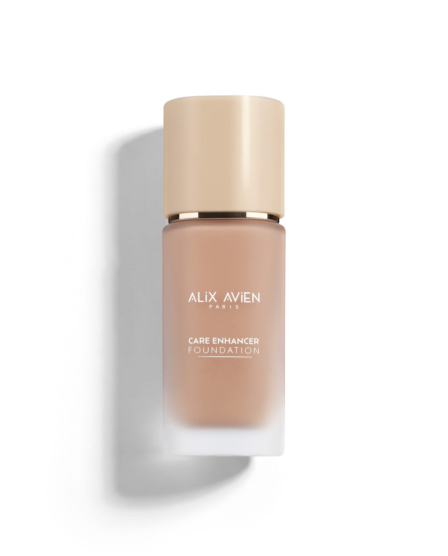 Care Enhancer Foundation - Yaşlanma Karşıtı Işıltılı Fondöten | Alix Avien