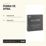 Compact Powder - 12 Saat Kalıcı Mat Bitişli Pudra | Alix Avien