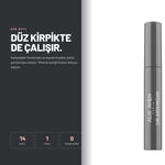 Alix Avien Curl Queen Mascara kullanım sonrası görünüm - Katlanabilir formül düz ve seyrek kirpikte üstün performans veriyor.