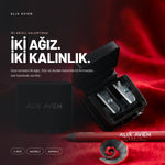 Makyaj Kalemtıraşı İkili - Keskin Bıçaklı | Alix Avien