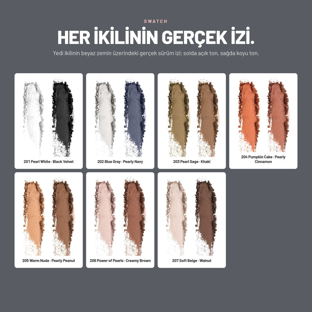 İkili Göz Farı - Uyumlu İki Ton Bir Arada | Alix Avien