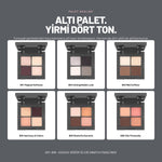 Expressive Harmony Eyeshadow Palette - Altılı Göz Farı Paleti | Alix Avien