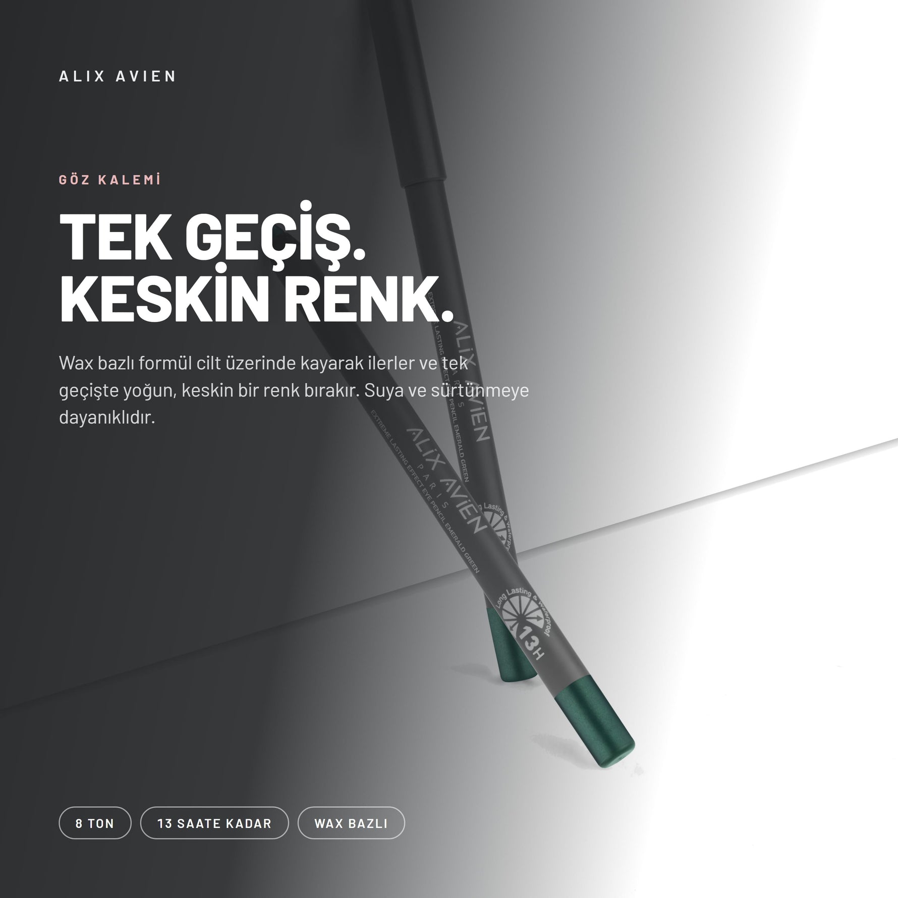 Kalıcı ve Suya Dayanıklı Kalem | Extreme Lasting Effect Eye Pencil