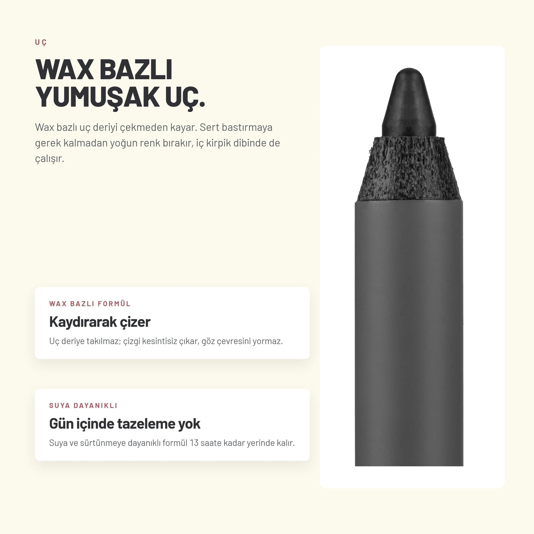 Kalıcı ve Suya Dayanıklı Kalem | Extreme Lasting Effect Eye Pencil