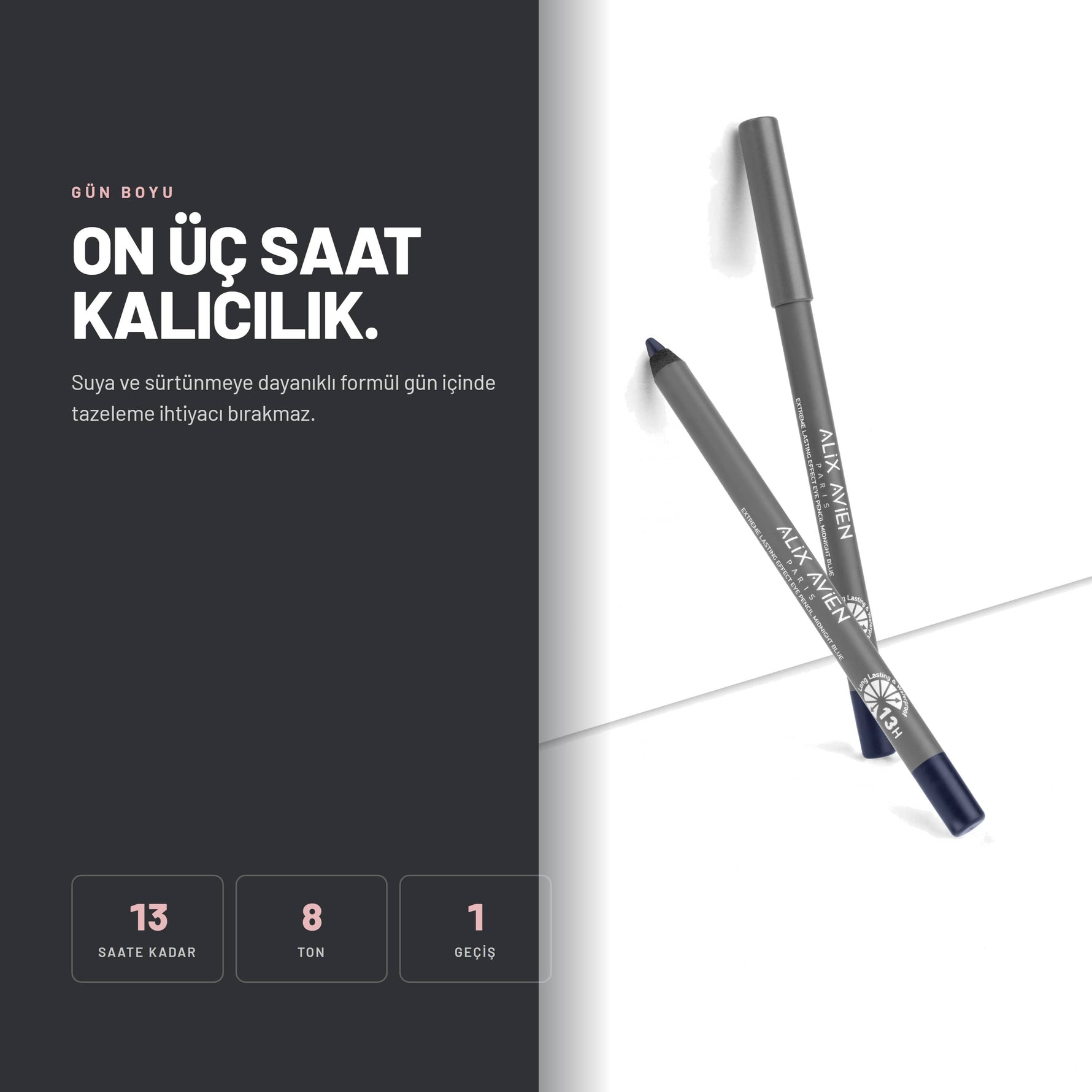 Kalıcı ve Suya Dayanıklı Kalem | Extreme Lasting Effect Eye Pencil